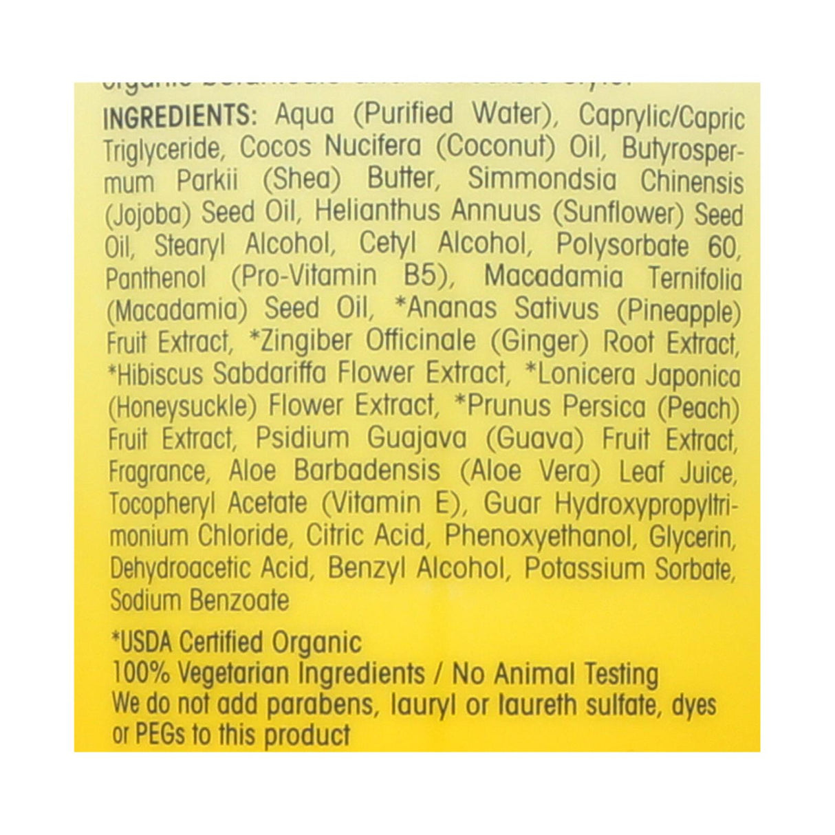 Giovanni Pineapple & Ginger Conditioner - Hydrating, 8.5 Oz. - Cozy Farm