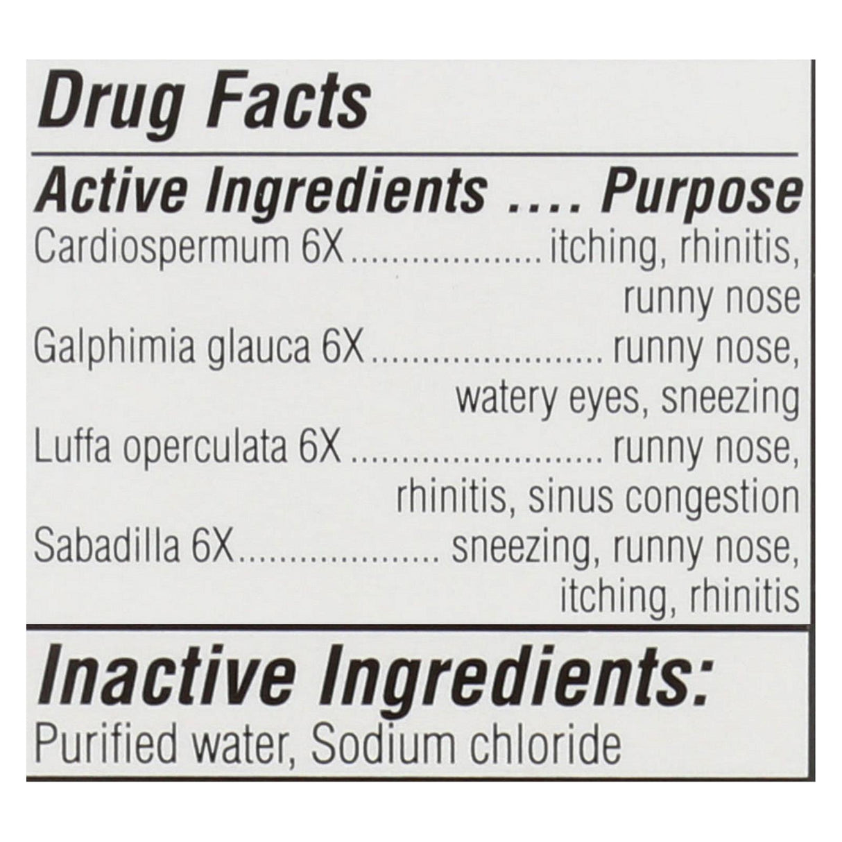 Similasan Nasal Allergy Relief (- .68 Fl Oz.) - Cozy Farm