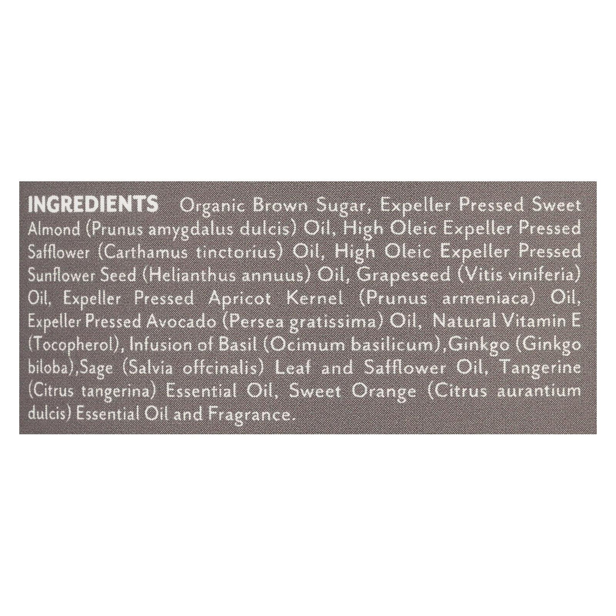 Soothing Touch Brown Sugar Scrub - Vanilla Orange Fragrance - 16 Oz. - Cozy Farm