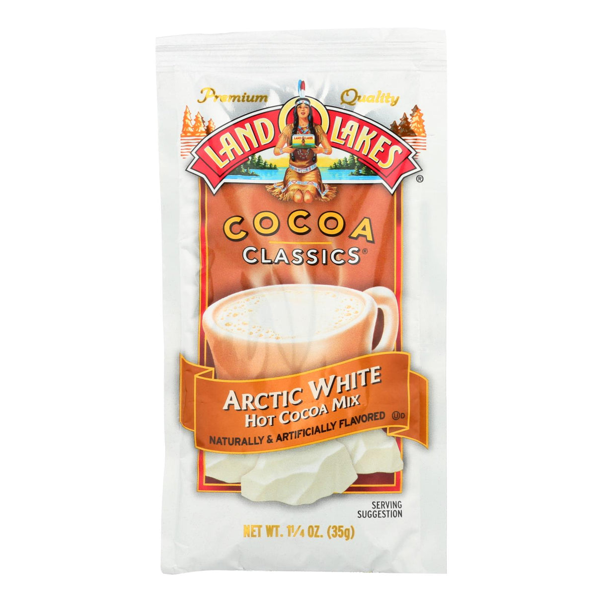 Land O'Lakes Cocoa Classics Arctic White Chocolate Chips, 1.25 Oz. (Pack of 12) - Cozy Farm