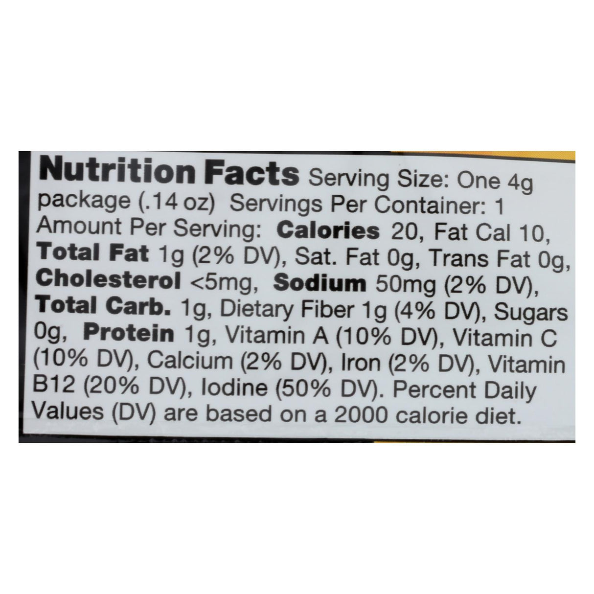 Ocean's Halo Korean BBQ Seaweed Snack (Pack of 12 - 0.14 Oz.) - Cozy Farm