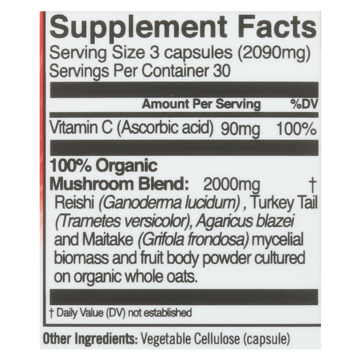 Om Mushroom Immune Defense Supplement Capsules, 90 Count - Cozy Farm