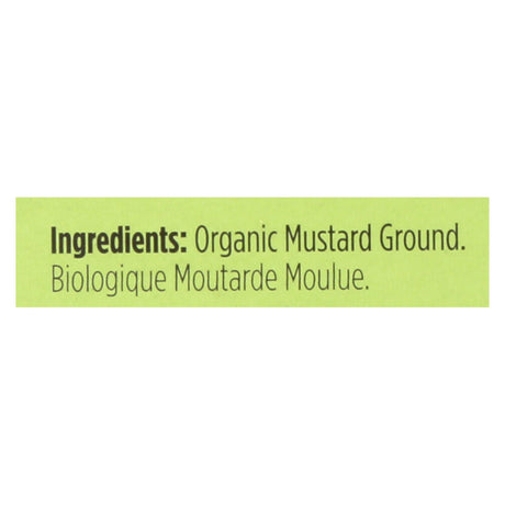 Spicely Organics Ground Mustard: Premium Organic Flavor (Pack of 6 - 0.4 Oz.) - Cozy Farm 
