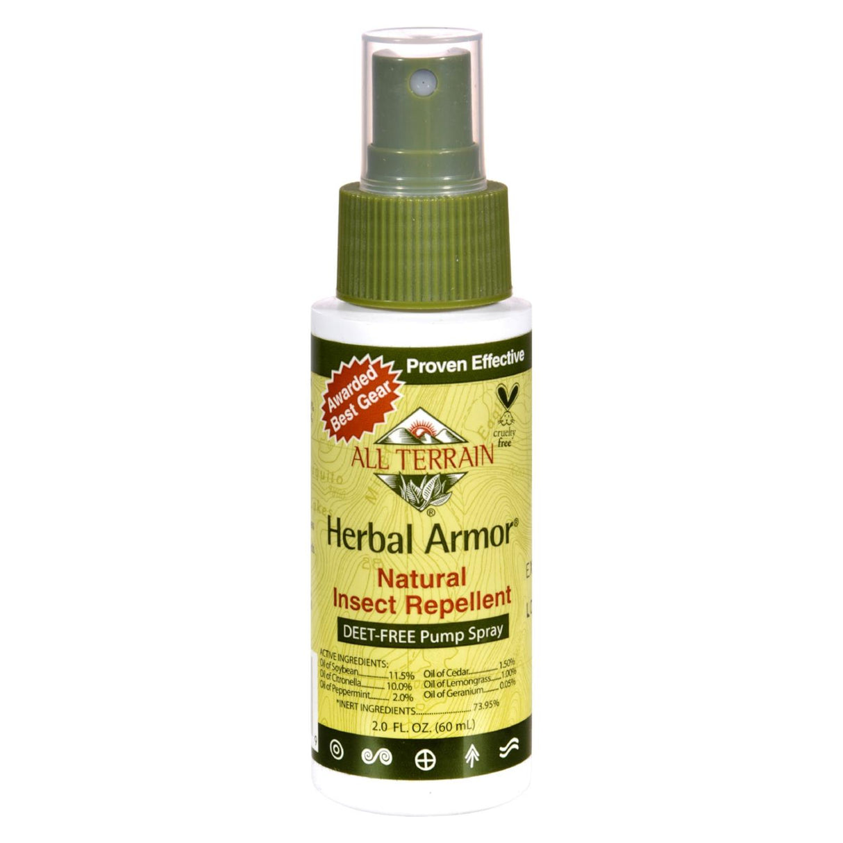 All Terrain Herbal Armor 2 Fl Oz Natural Insect Repellent - Cozy Farm