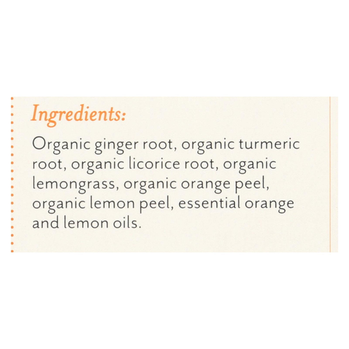 Rishi Turmeric Ginger Herbal Tea, 6-Pack - Cozy Farm