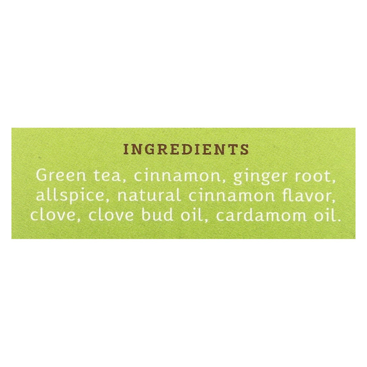 Stash Tea Chai Spiced Green Tea, 20 Tea Bags (Pack of 6) - Cozy Farm