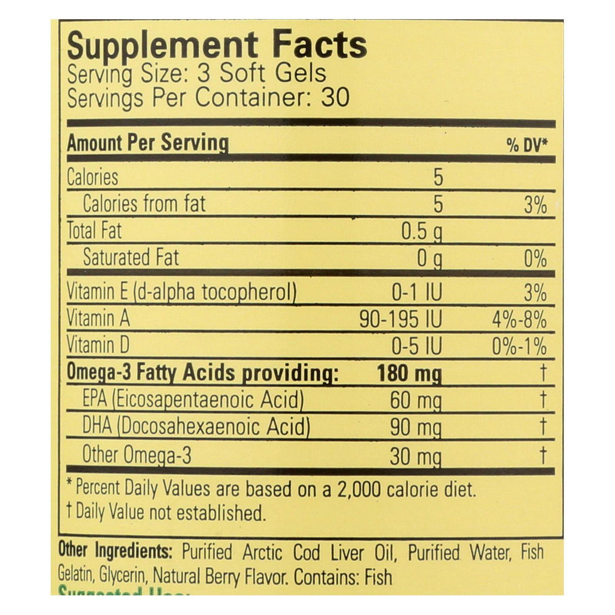 ChildLife Pure DHA Berry Softgels (90 Count) - Cozy Farm