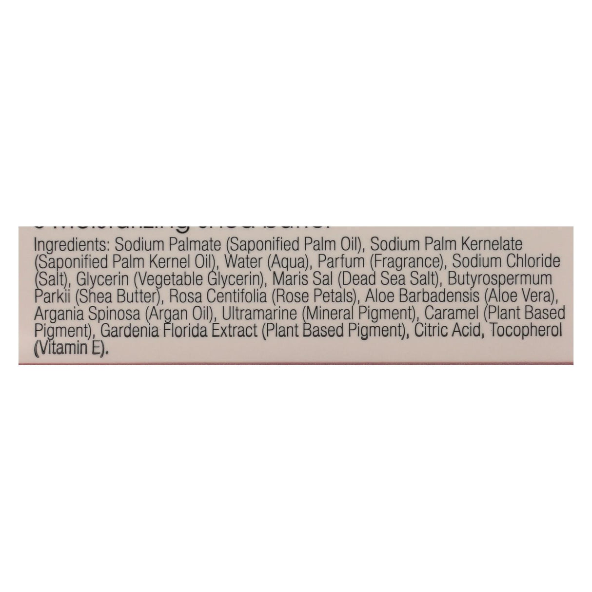 Withe Nature Dead Sea Mineral Rose Petal Soap - 7 Oz. - Cozy Farm