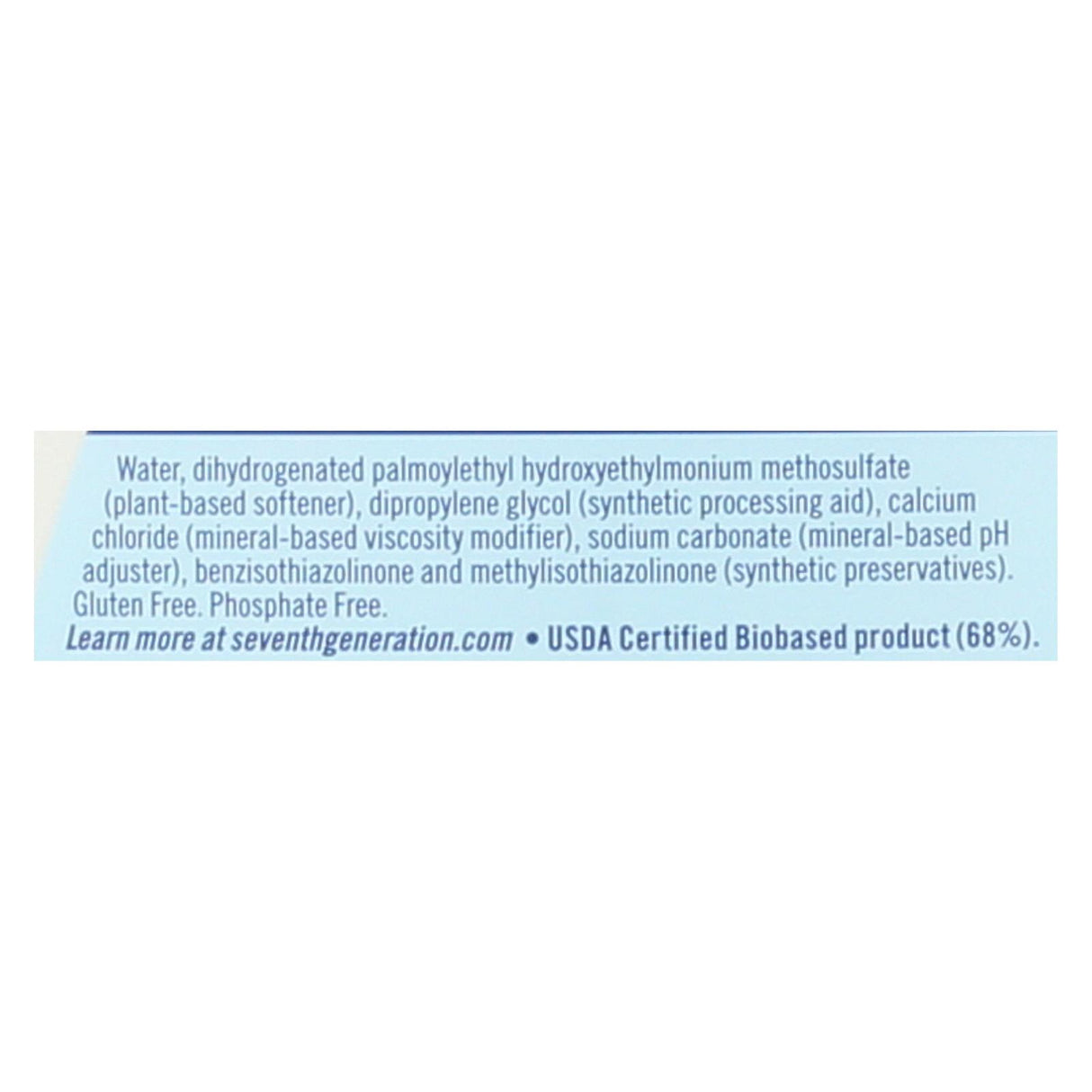 Seventh Gen Free & Clear Liquid Fabric Softener - 32 fl oz. (Pack of 6) - Cozy Farm