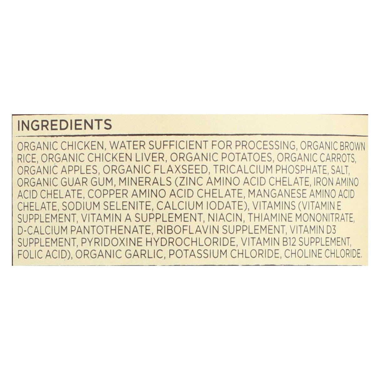 Castor & Pollux Organic Dog Food - Chicken & Brown Rice, 12.7 Oz - Cozy Farm