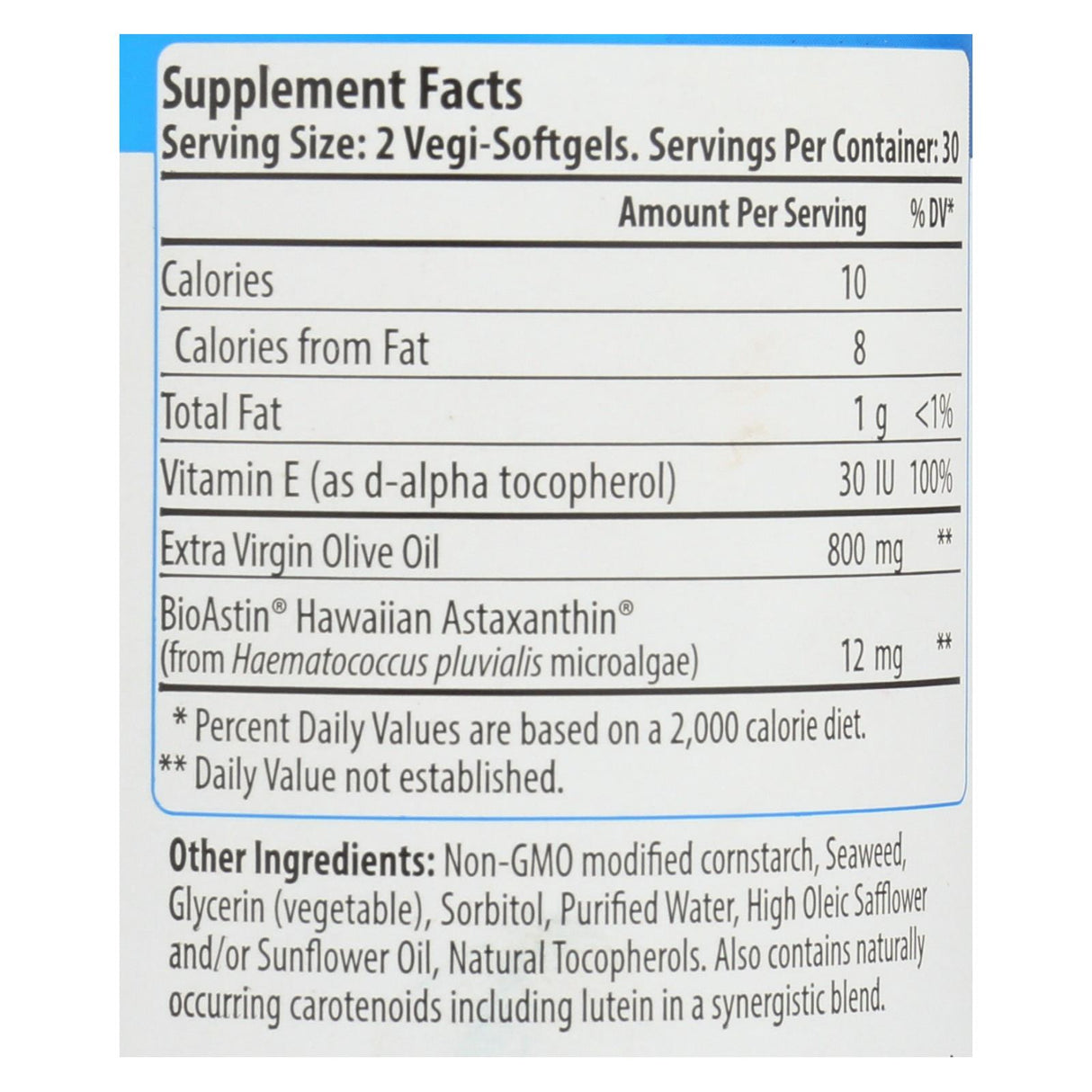 Nutrex Hawaii Bioastin Supreme - 6 mg | 60 Vegetarian Capsules - Cozy Farm