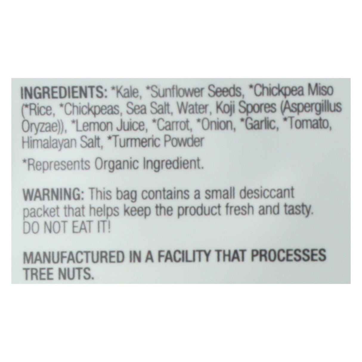 Brad's Crunchy Plant-Based Kale Original, 2 Oz. (Pack of 12) - Cozy Farm