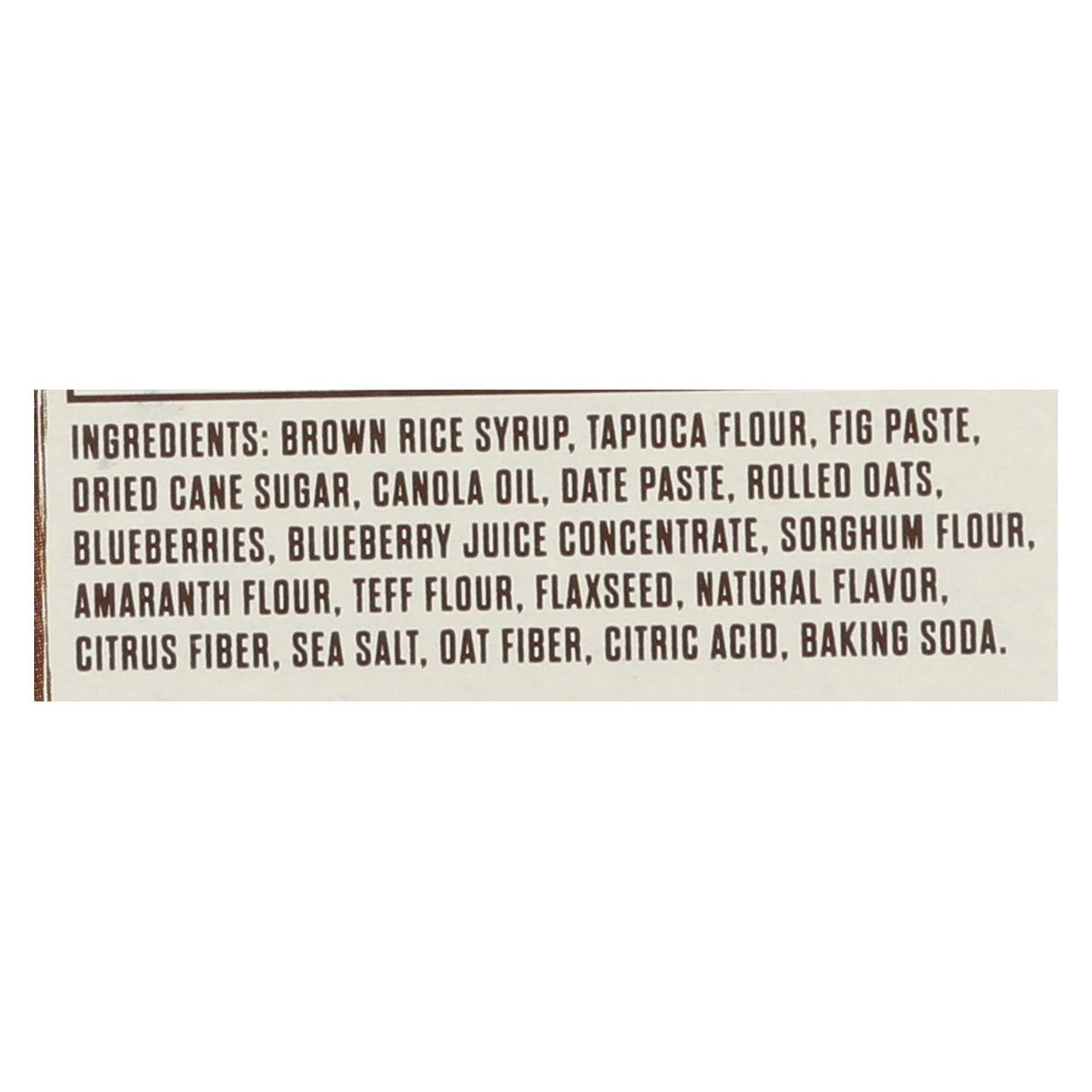 Nature's Bakery Gluten-Free Blueberry Fig Bars (Pack of 6, 2 Oz. Each) - Cozy Farm