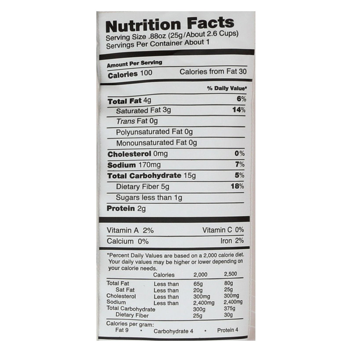 Lesser Evil Organic Himalayan Pink Popcorn - .88 Oz - Cozy Farm