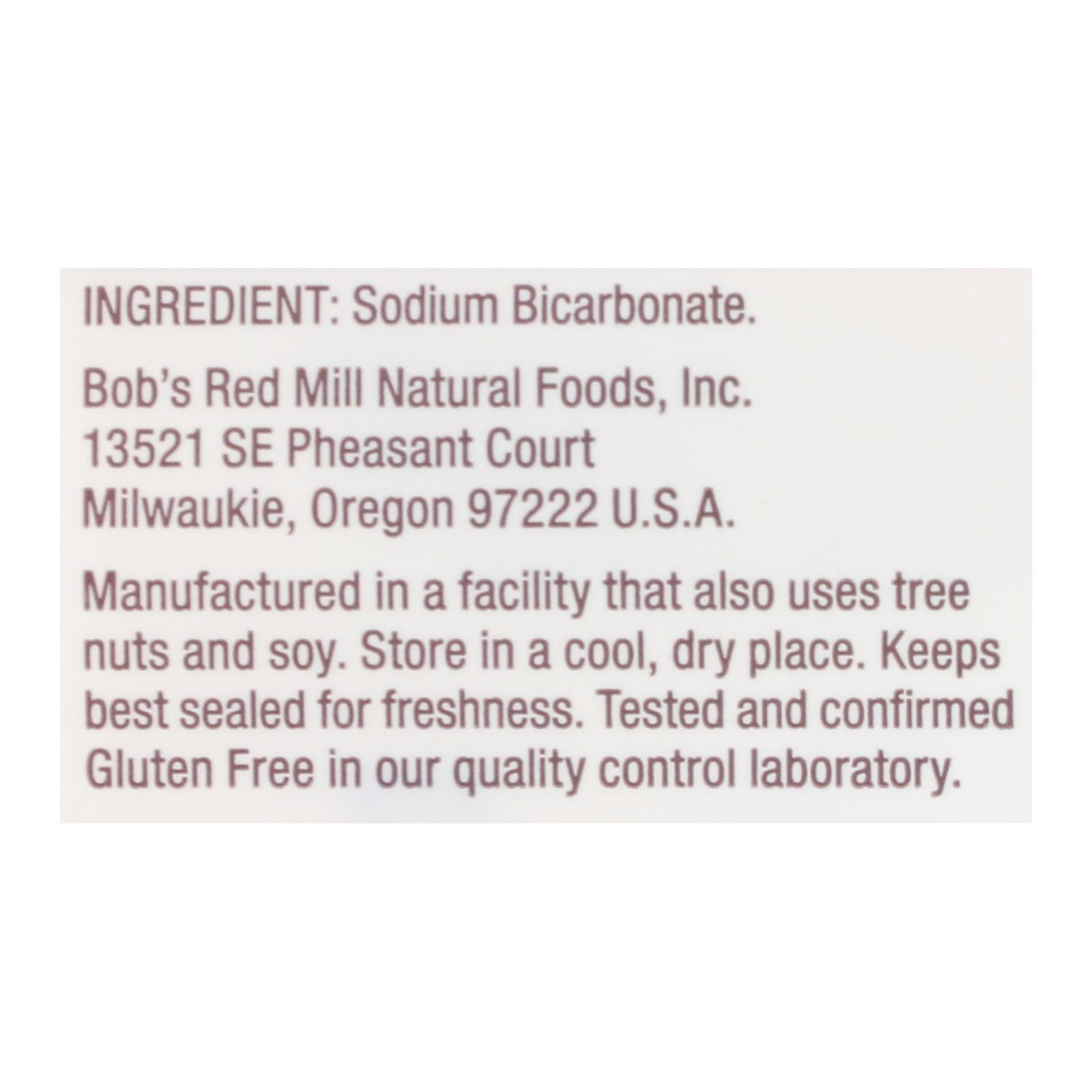 Bob's Red Mill Baking Soda, 16 Oz., Pack of 4 - Cozy Farm