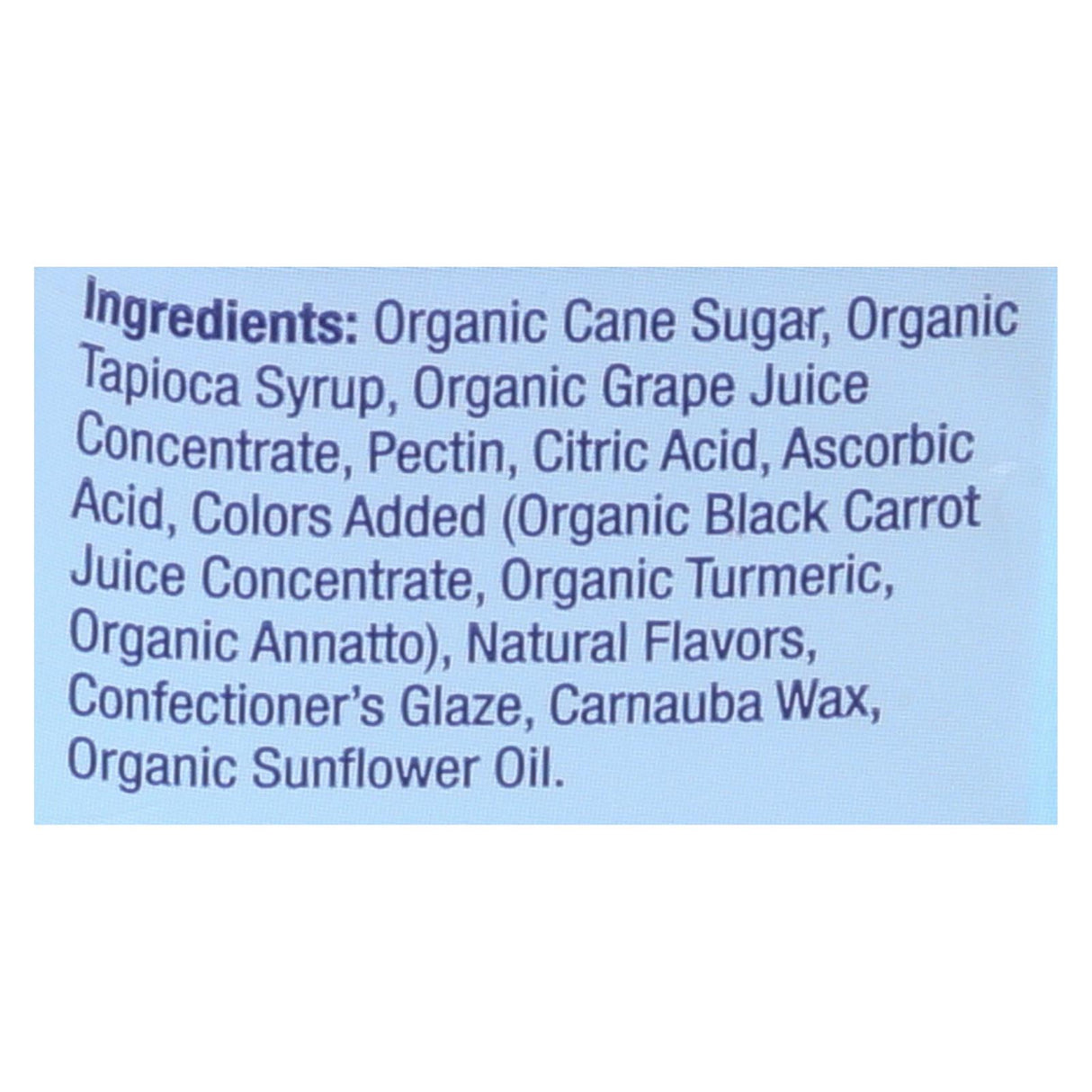 Surf Sweets Organic Jelly Beans - 12 Count, 2.75 Oz. - Cozy Farm