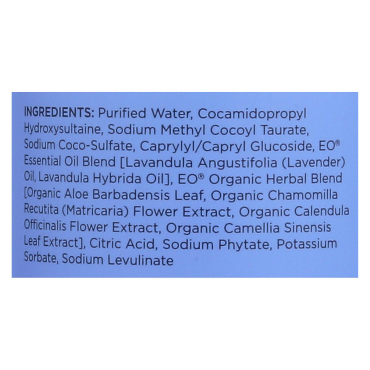 Eo Lavender Liquid Hand Soap (12 Fl Oz) - Cozy Farm