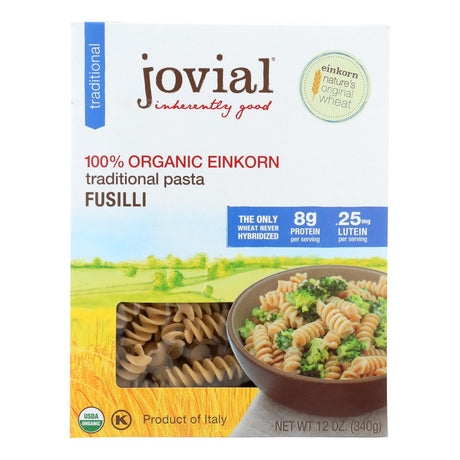 Jovial Gluten-Free Brown Rice Fusilli Pasta, 12-Ounce (Pack of 12) - Cozy Farm 