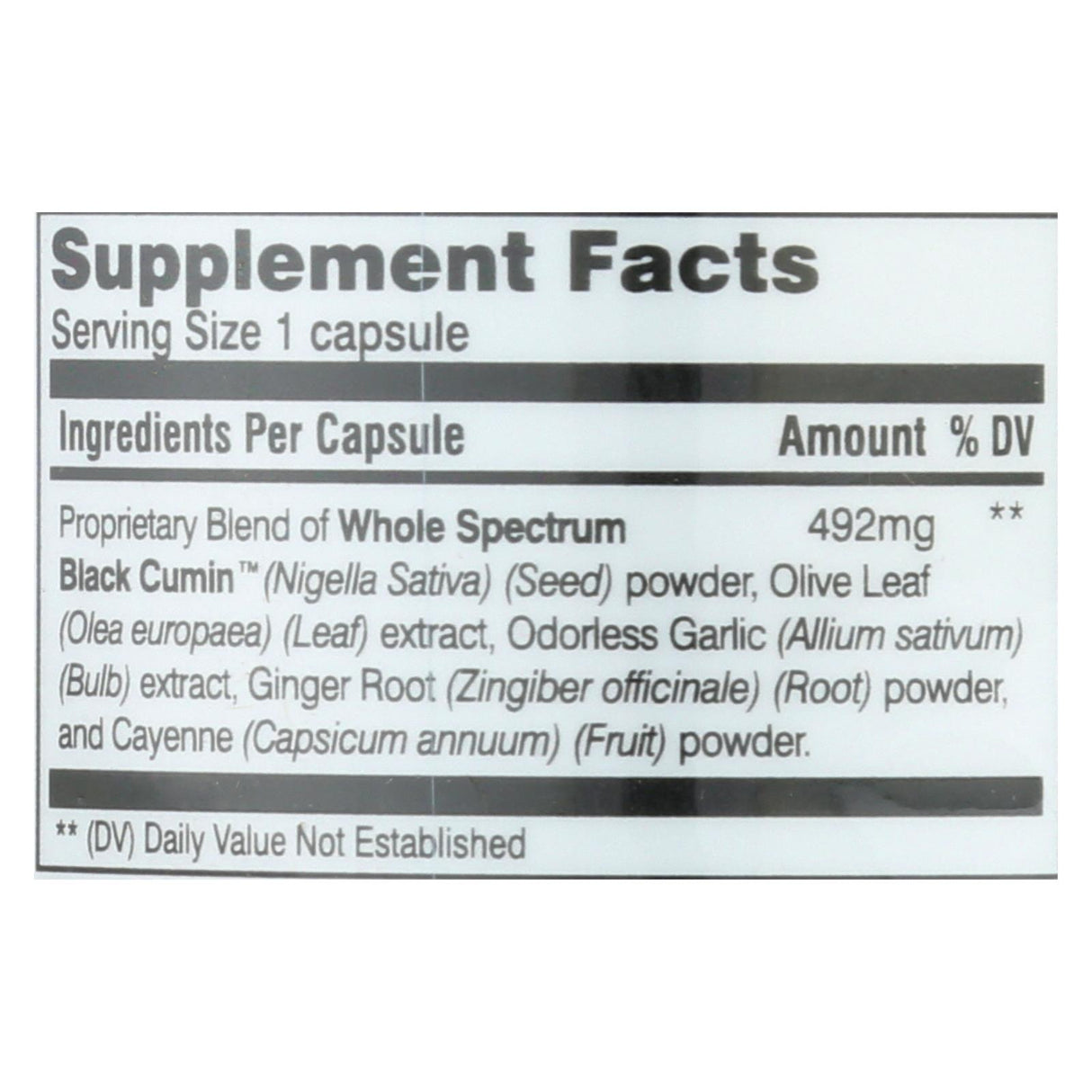 Black Seed Theramune by Amazing Herbs (100-Count) Ultimate Capsules - Cozy Farm