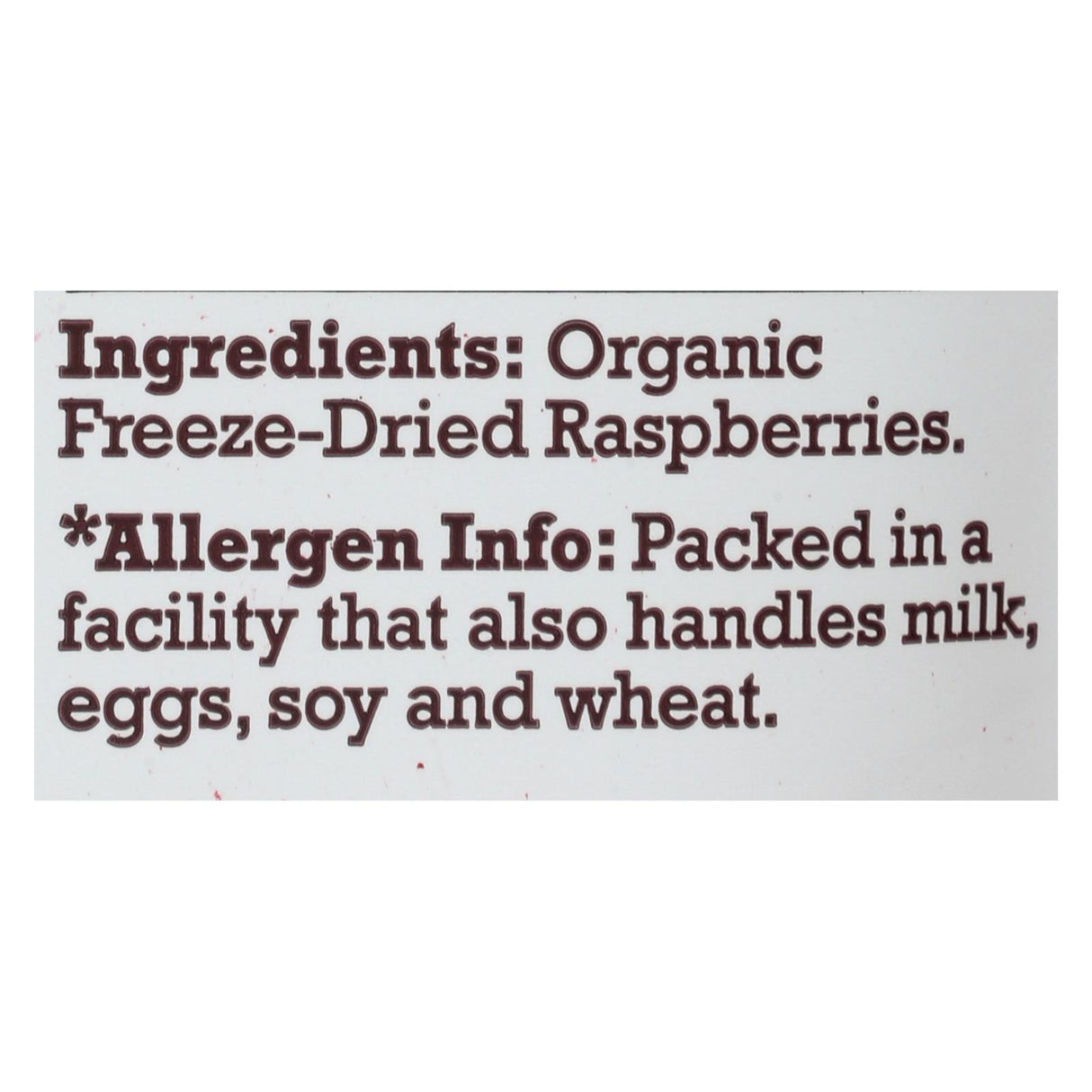 Natierra Freeze-Dried Whole Raspberries (12 Pack, 1.3 Oz. Each) - Cozy Farm