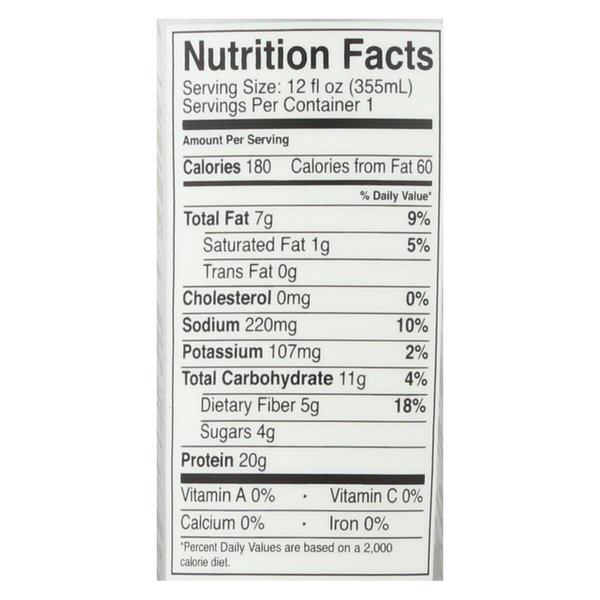 Only What You Need Plant-Based Protein Shake: Vanilla - 12-Pack x 12 Fl Oz - Cozy Farm