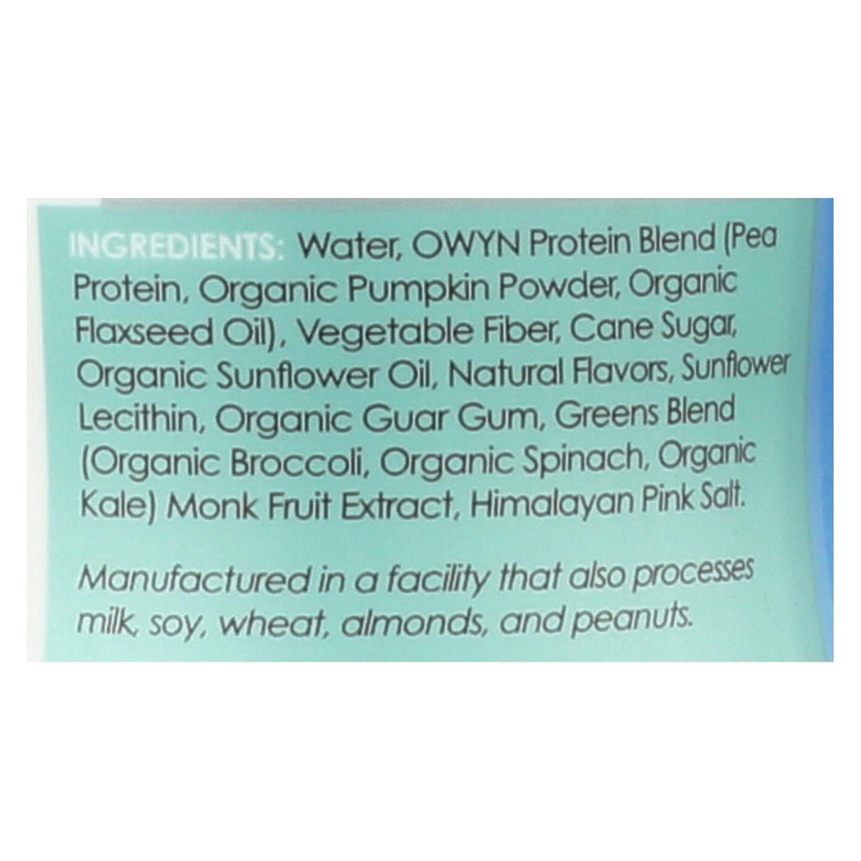 Only What You Need Plant-Based Protein Shake: Vanilla - 12-Pack x 12 Fl Oz - Cozy Farm