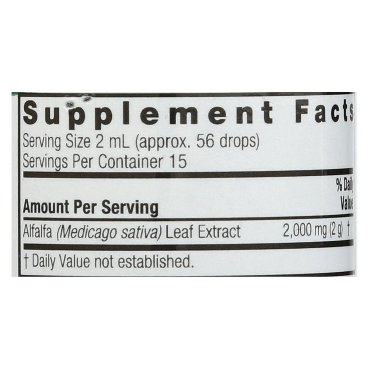 Nature's Answer - Alfalfa Herb Extract - Cozy Farm