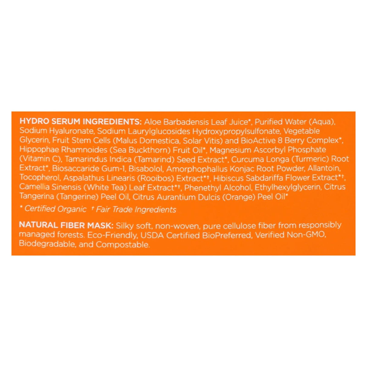 Andalou Naturals Brightening & Tightening Facial Mask - Vitamin C - 0.6 Fl Oz (Pack of 6) - Cozy Farm