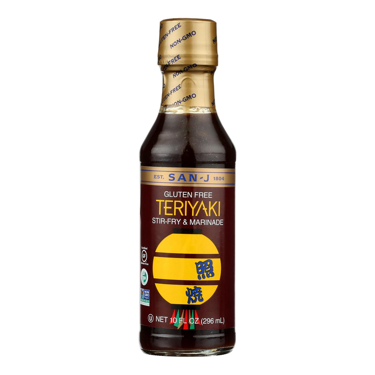 San-J Teriyaki Sauce, 10 Fl Oz (Pack of 6) - Cozy Farm
