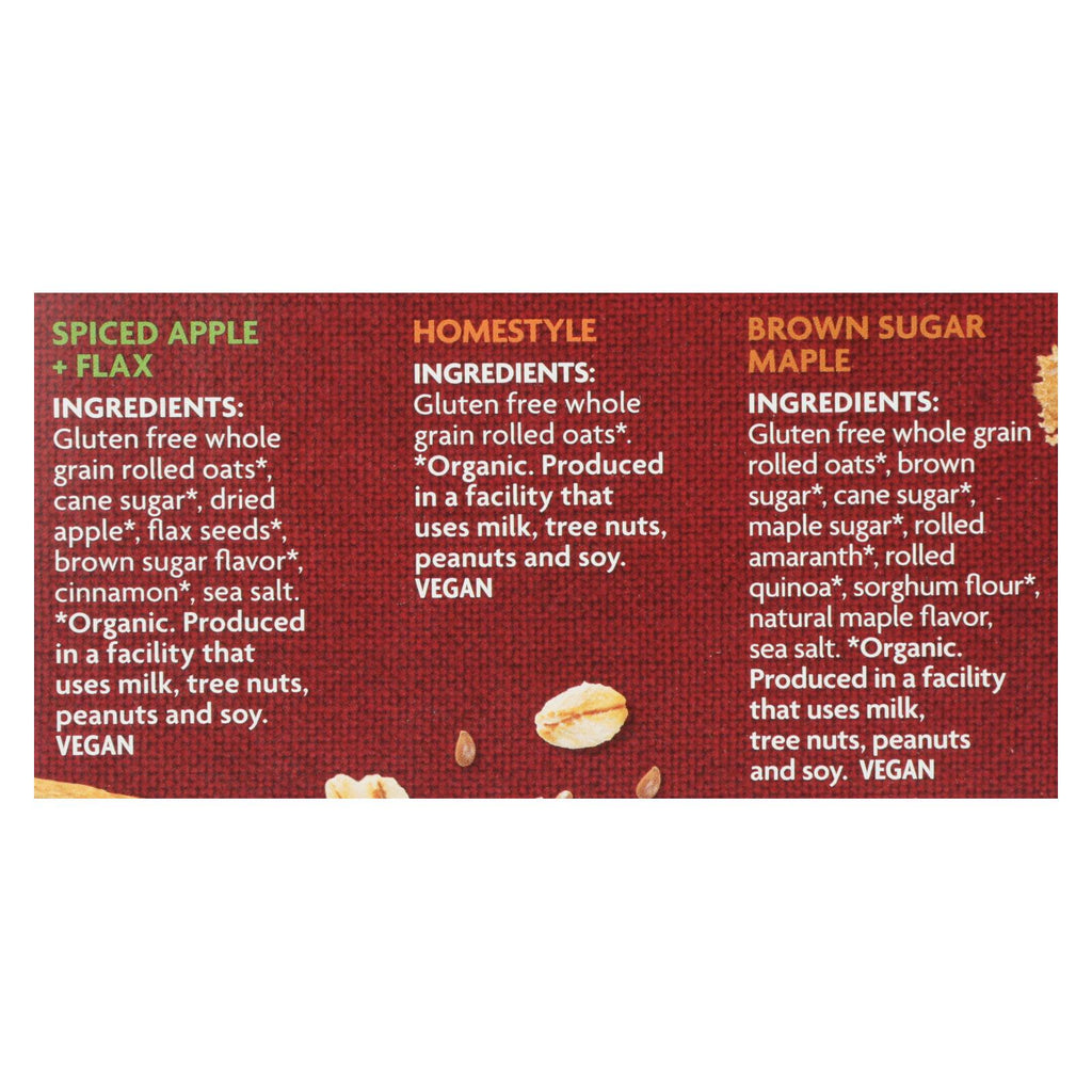 Nature's Path Organic Instant Hot Oatmeal Variety Pack (Pack of 6 - 11.3 Oz. Each) - Cozy Farm 