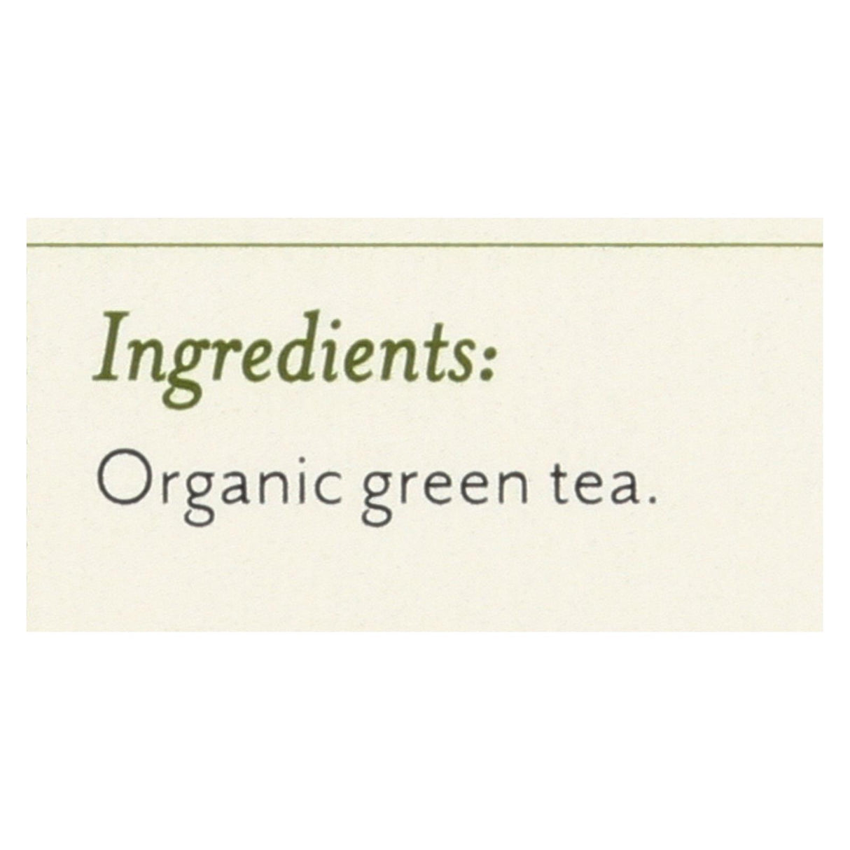 Rishi Organic Green Tea Sencha (15 Bags) - Cozy Farm