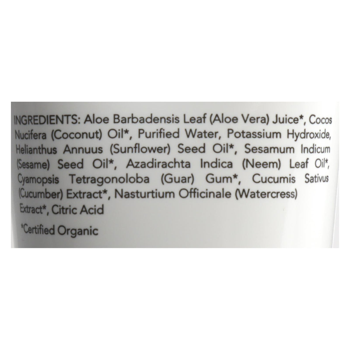 Nourish Organic Moisturizing Cream - Cucumber and Watercress Facial Cleanser (6 Oz) - Cozy Farm