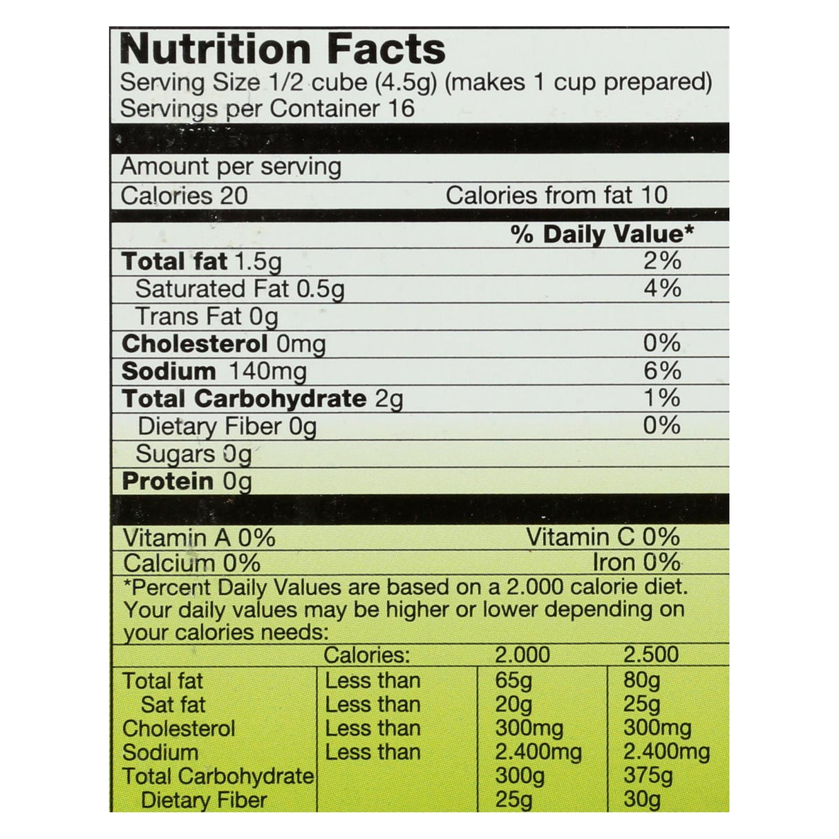 Organic Gourmet Delicious Vegetable Bouillon 12 - 2.54 Oz. Packs - Cozy Farm