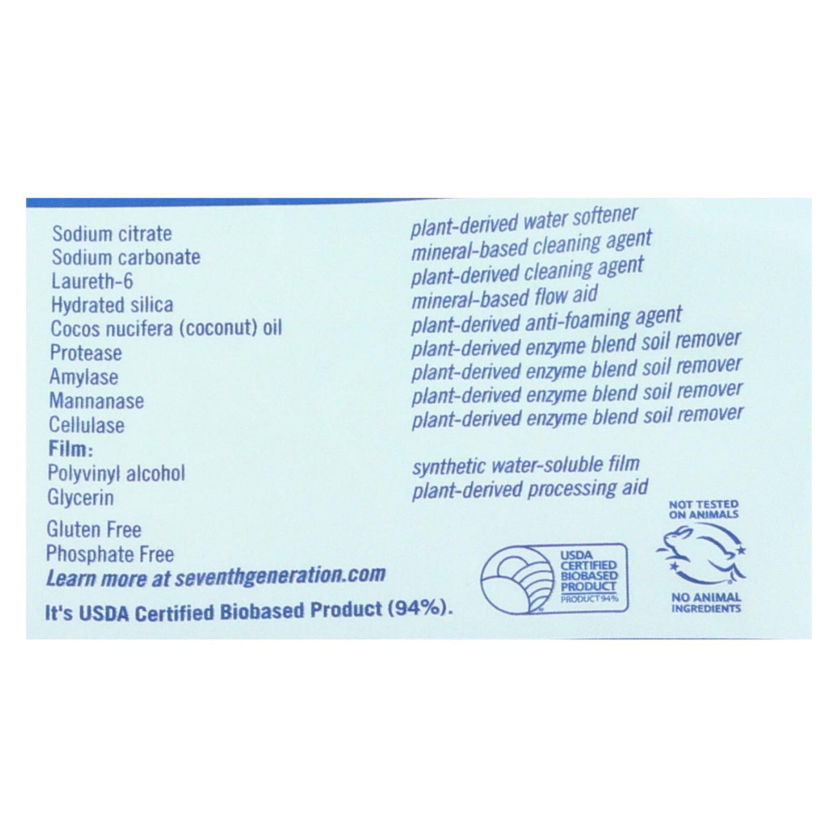 Seventh Generation Laundry Detergent, 45 Loads (Pack of 8) - Cozy Farm