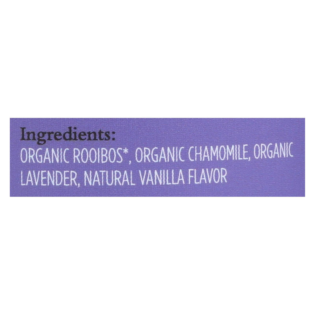 Paromi Organic Rooibos Chamomile Lavender Tea - Cozy Farm