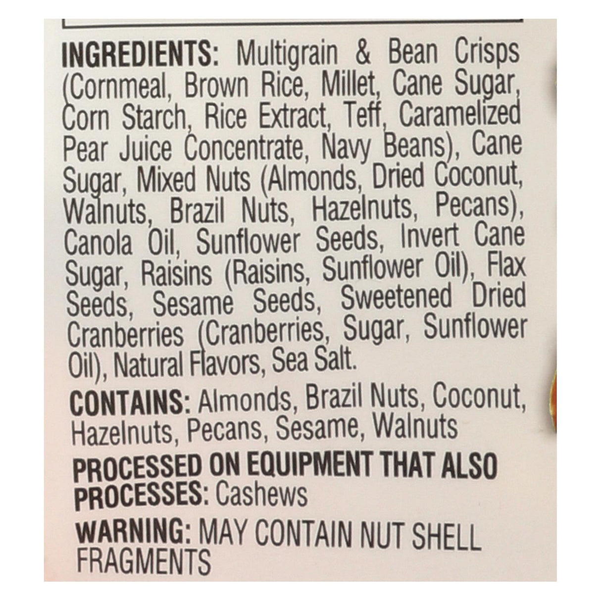 Bakery On Main Gluten Free Extreme Granola - Fruit and Nut (Pack of 6 - 12 Oz.) - Cozy Farm