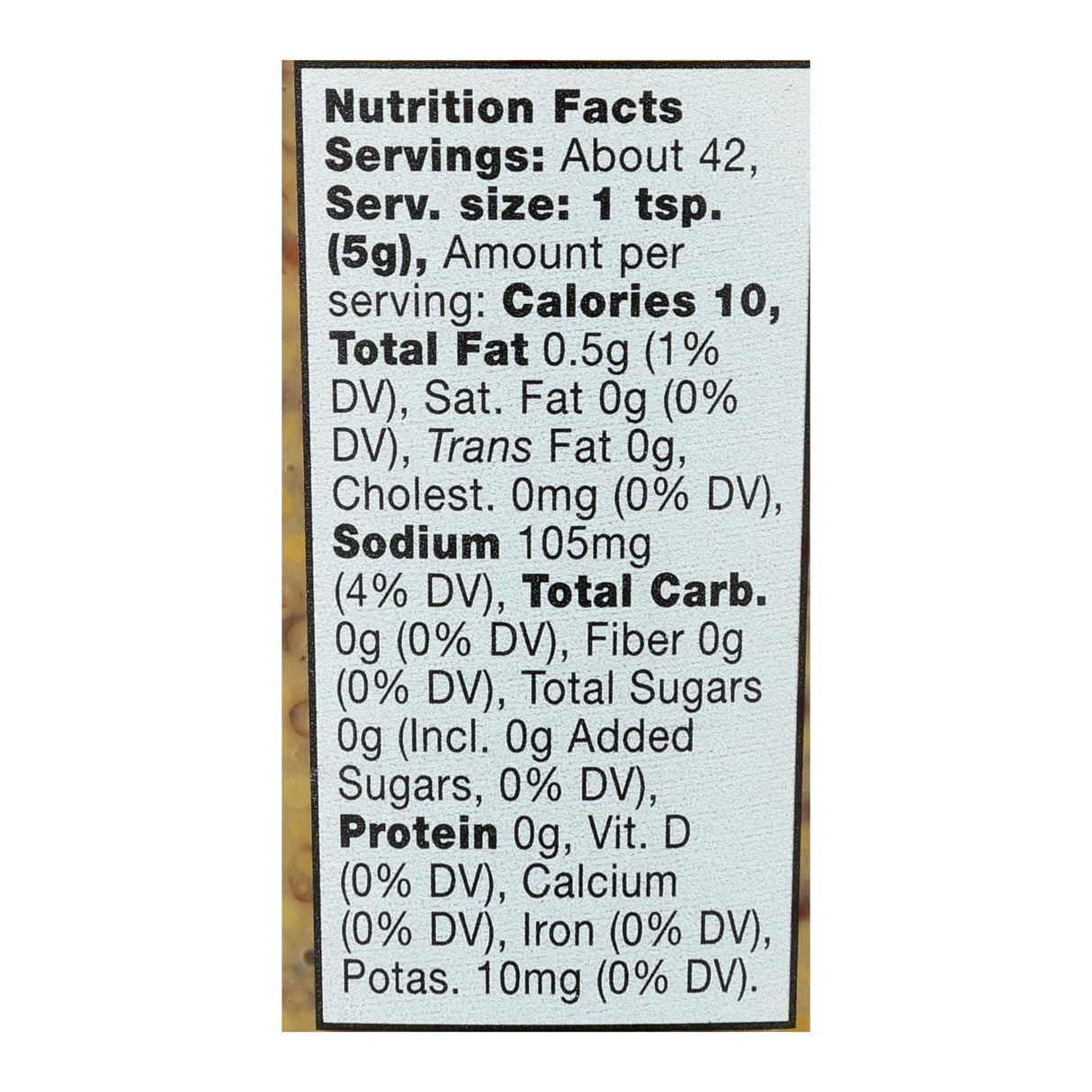 Annie's Homegrown Organic Whole Grain Mustard (Pack of 6 - 7.4 Oz.) - Cozy Farm