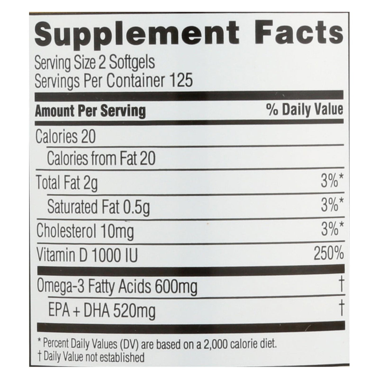 Spectrum Essentials Omega-3 Fish Oil with Vitamin D Dietary Supplement- 250 Softgels - Cozy Farm