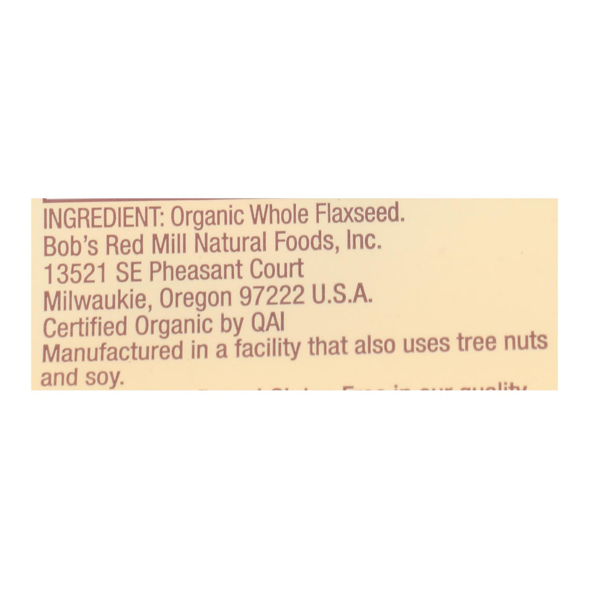 Bob's Red Mill Flaxseed Meal, Brown, 13 Oz. (Pack of 4) - Cozy Farm