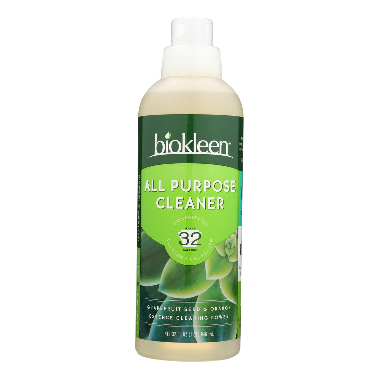 Biokleen All-Purpose Cleaner Concentrate, 32 fl.oz. Pack of 6 - Cozy Farm
