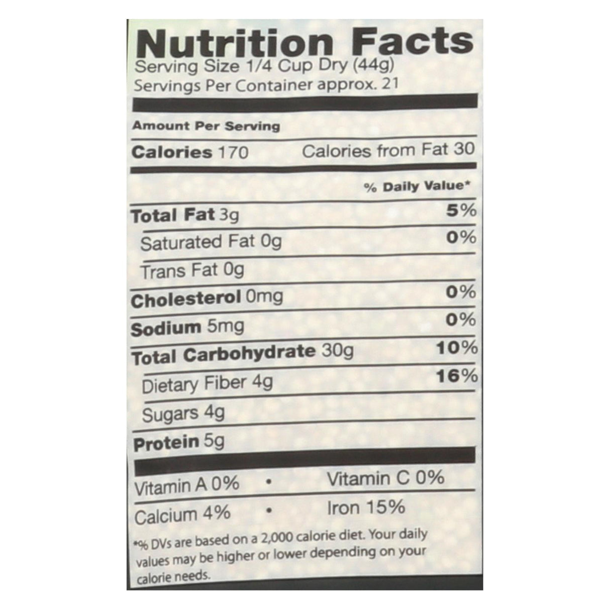 Truroots Organic Whole Grain Quinoa, 32 Oz Bags (Pack of 6) - Cozy Farm