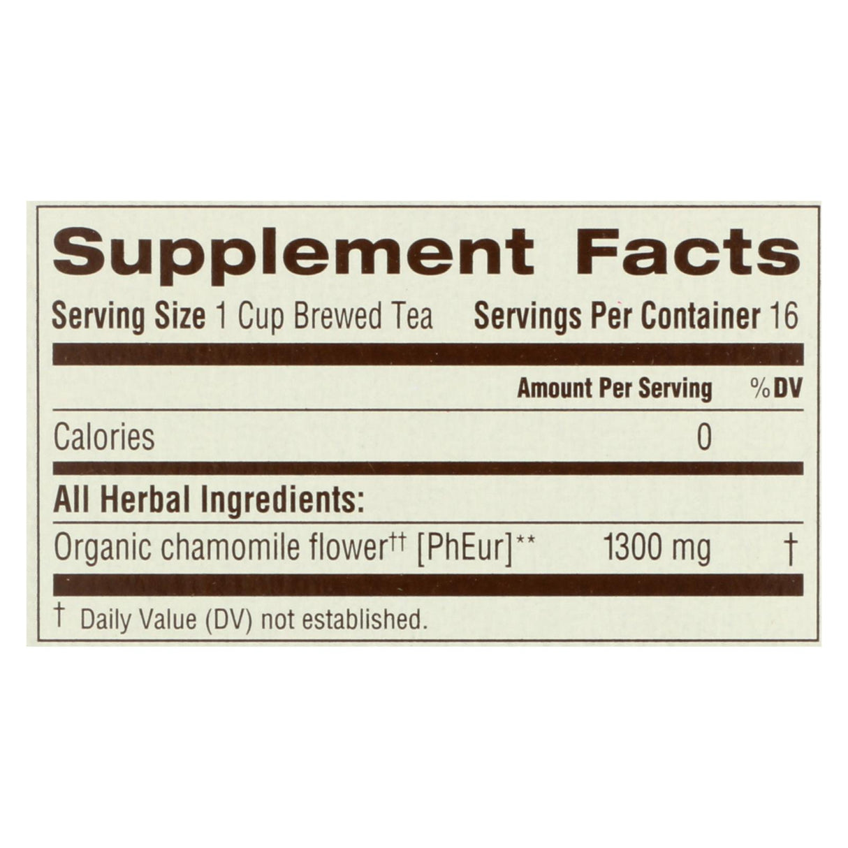 Traditional Medicinals Organic Chamomile Herbal Tea, 16 Bags/Box (Pack of 6) - Cozy Farm