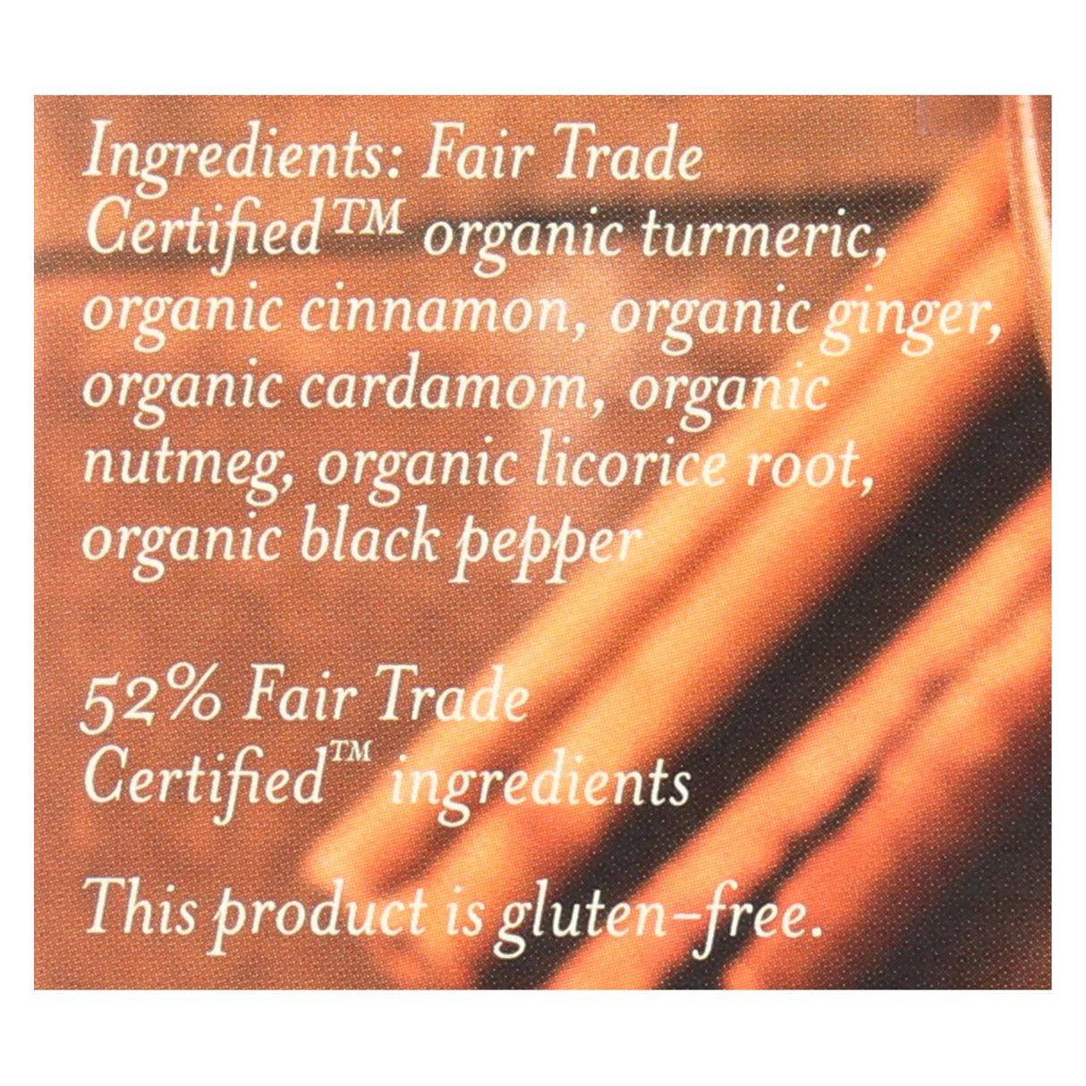 Numi Organic Turmeric Chai Golden Latte (Pack of 6 - 2.12 Oz.) - Warming Comfort, Golden Glow - Cozy Farm