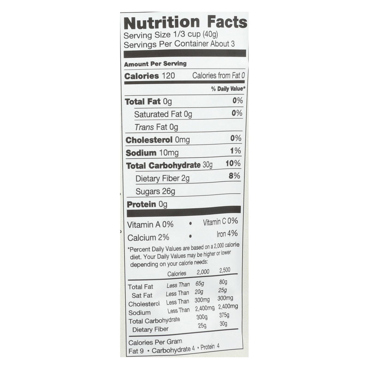 Patience Fruit & Co Dried Whole Cranberries (8 Pack - 4 Oz. Bags) - Cozy Farm