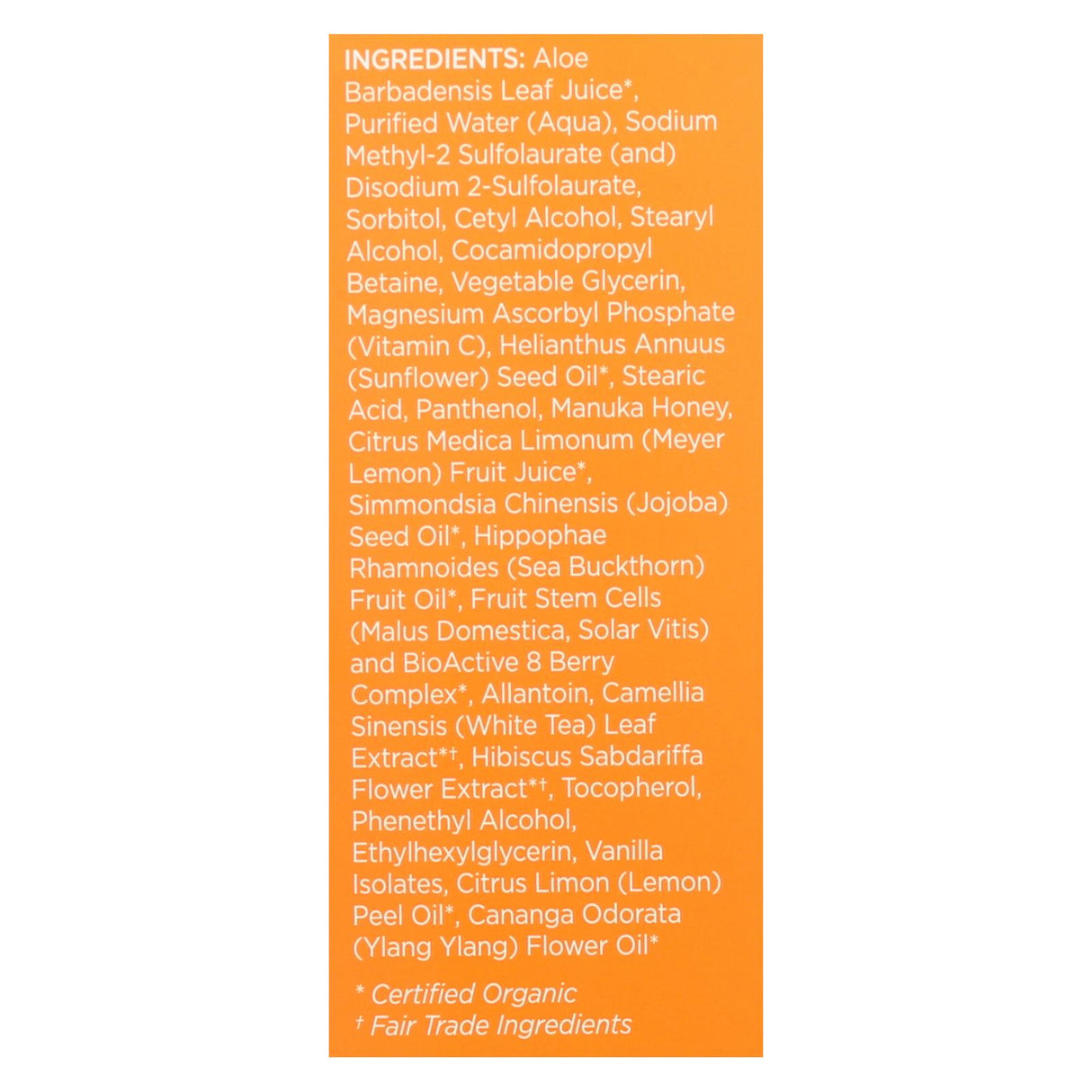 Andalou Naturals Meyer Lemon Creamy Cleanser for Combination Skin - Cozy Farm