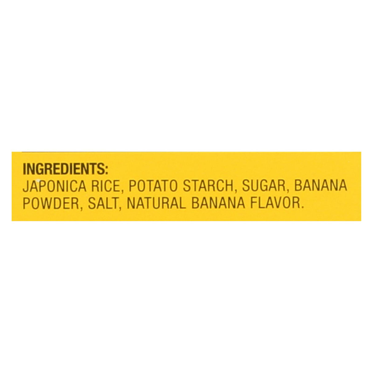 Hot Kid Baby Mum Banana Rice Biscuit - Pack of 6 - 1.76 Oz. - Cozy Farm