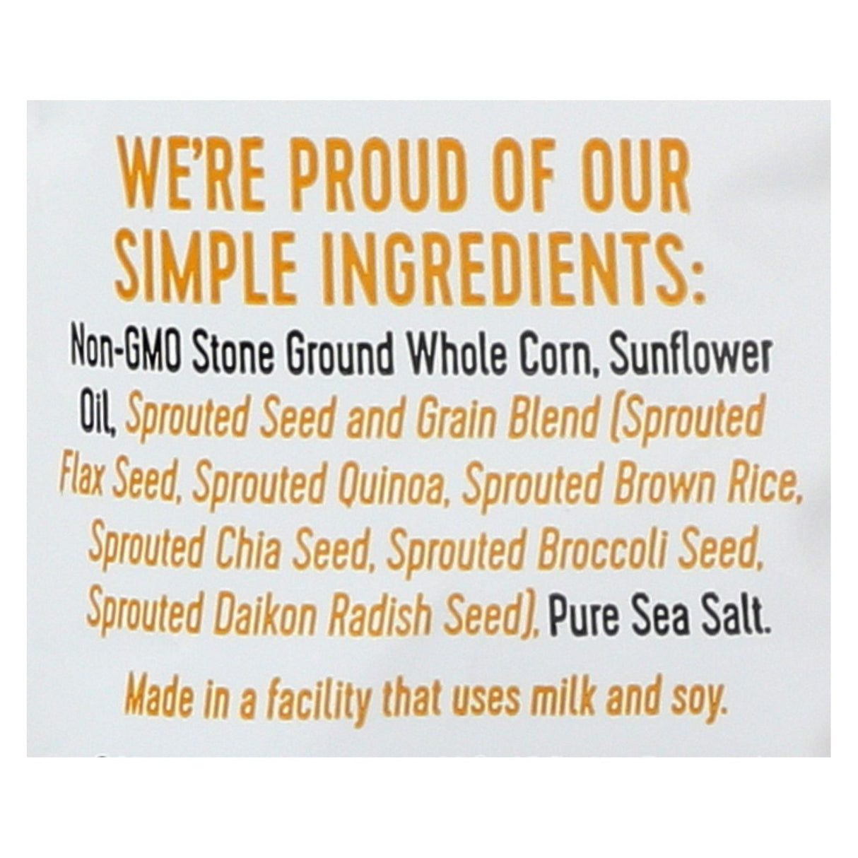 Way Better Snacks Multi-Grain Tortilla Chips, 5.5 Oz. (Pack of 12) - Cozy Farm