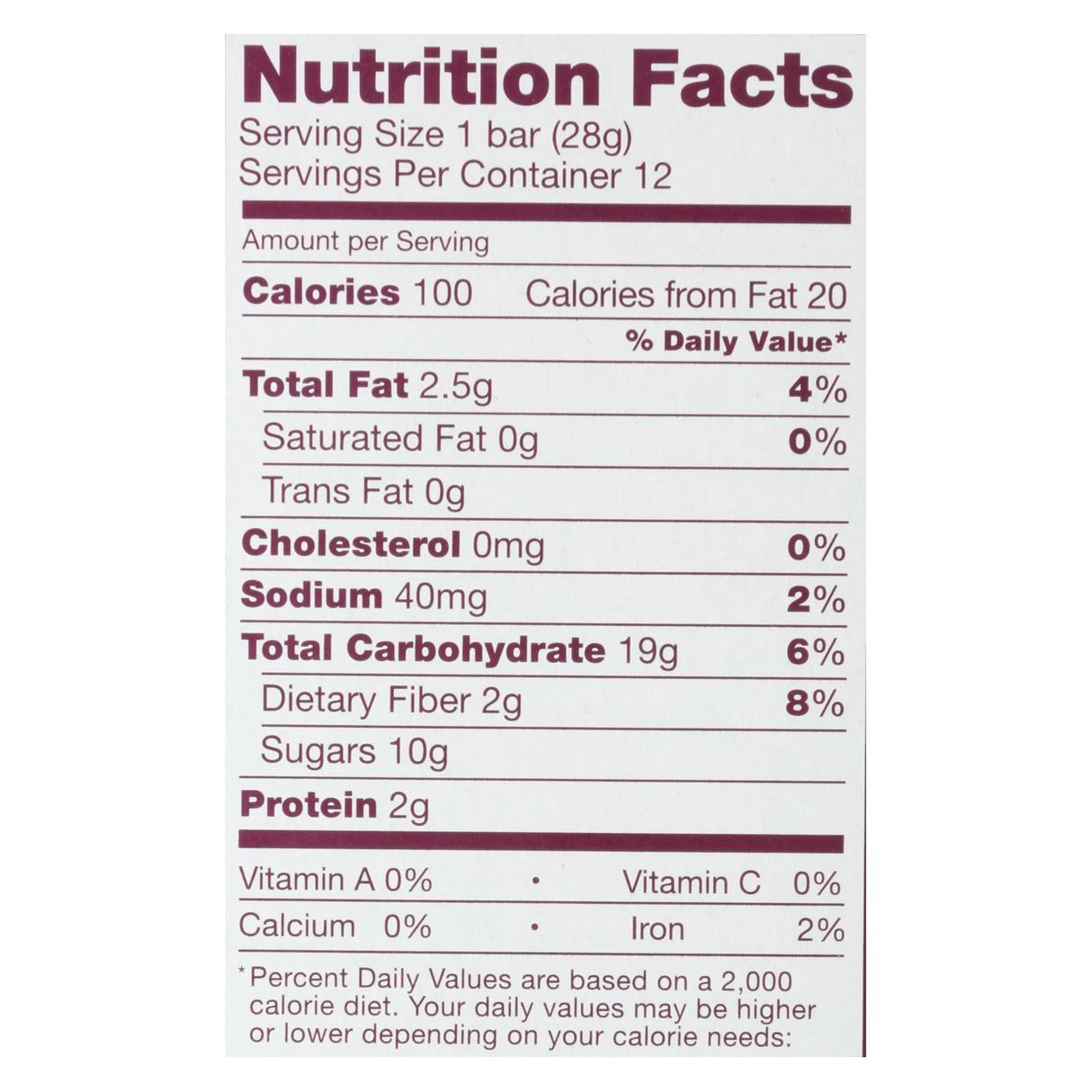 Nature's Bakery Stone-Ground Whole Wheat Fig Bars - Original, 2 Oz., Pack of 6 - Cozy Farm