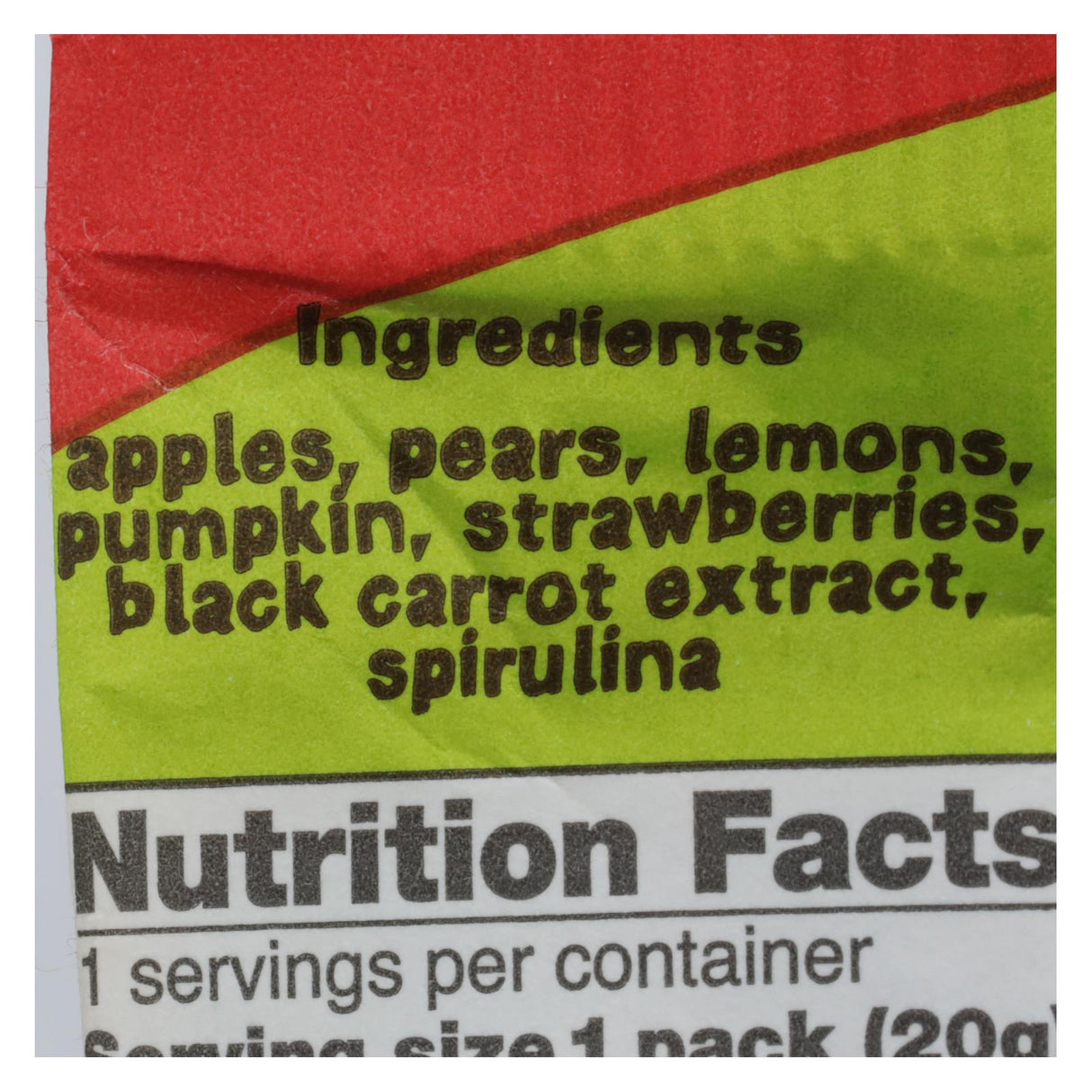 Bear Real Fruit Yoyo Straw Apple, 6-Pack, 3.5 Oz. Each - Cozy Farm