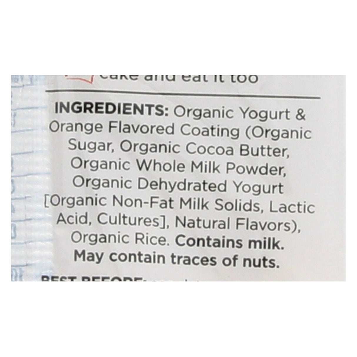 Element Organic Vanilla Orange Dipped Rice Cakes (Pack of 6 - 3.5 Oz.) - Cozy Farm